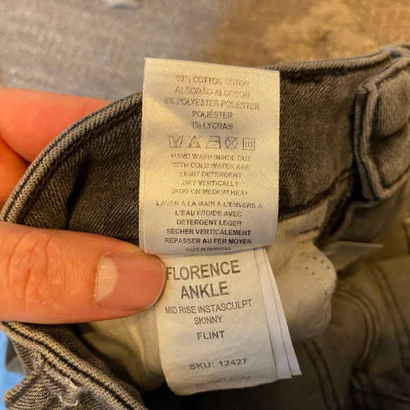 DL1961 Florence Ankle Mid Rise Instasculpt Skinny Jeans - Picture 7 of 11